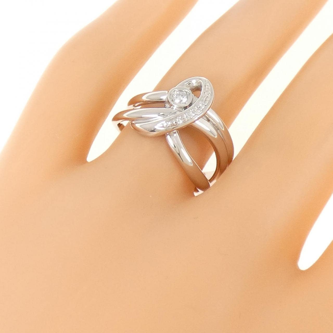 PT900 ダイヤモンド リング 0.07CT