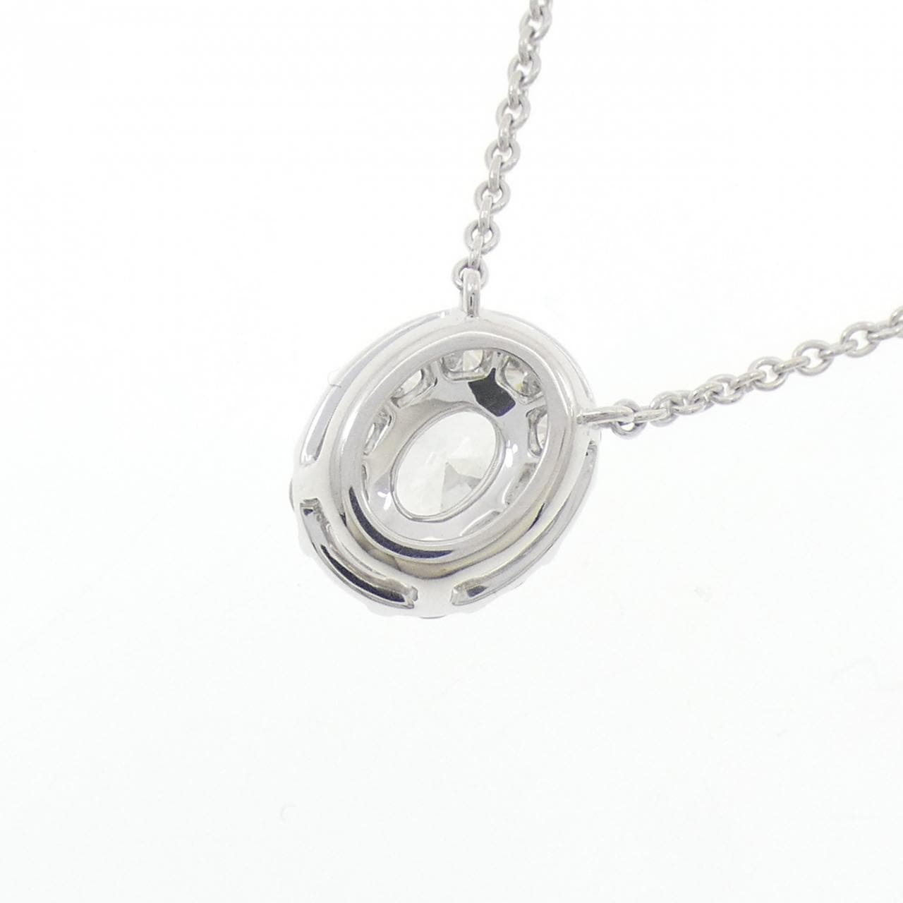 グラフ アイコン オーバルダイヤモンド ネックレス 0.50CT (G VVS2)