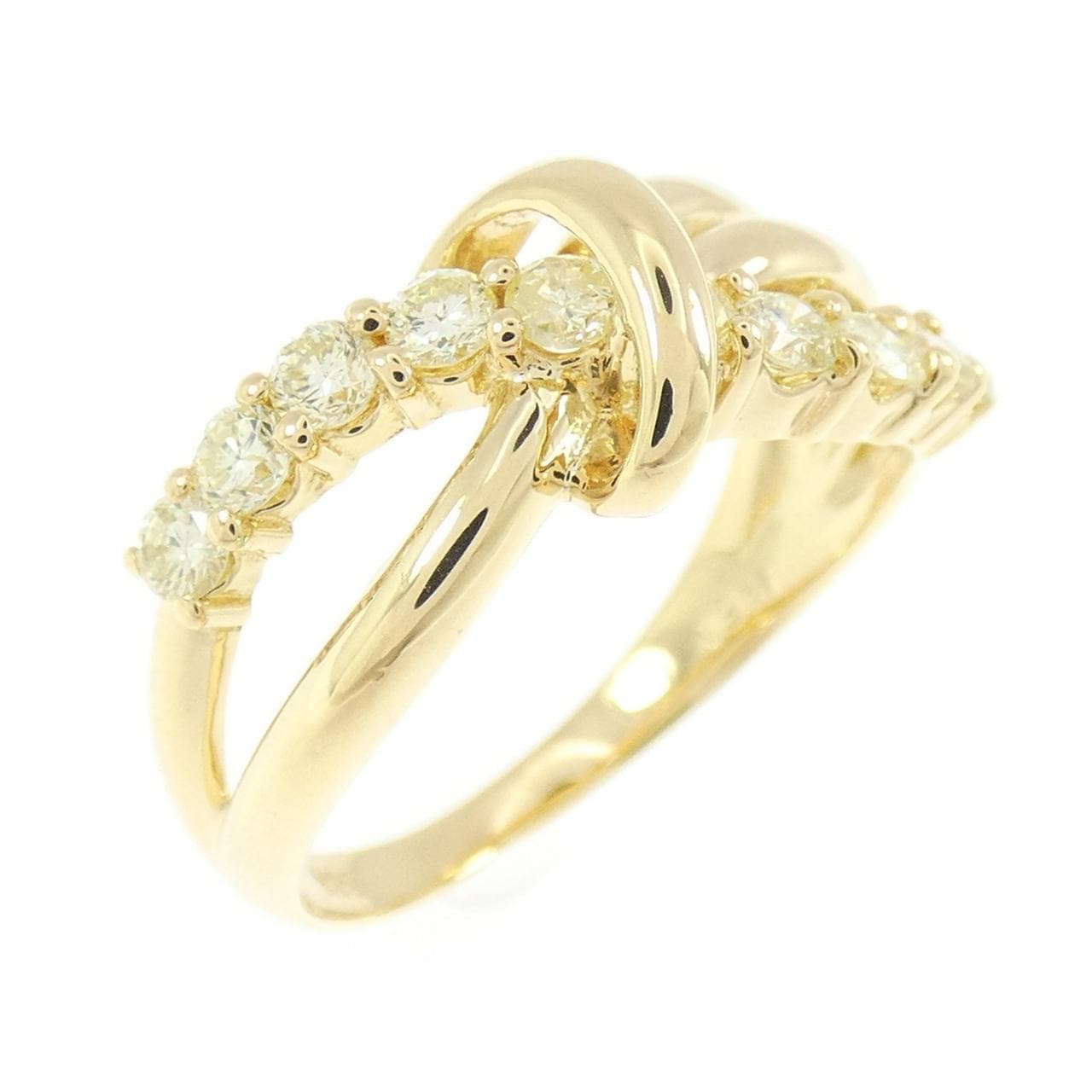 K18YG ダイヤモンド リング 0.51CT