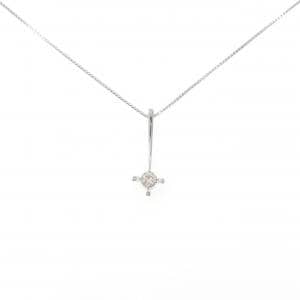 PT900/PT850 ダイヤモンド ネックレス 0.12CT