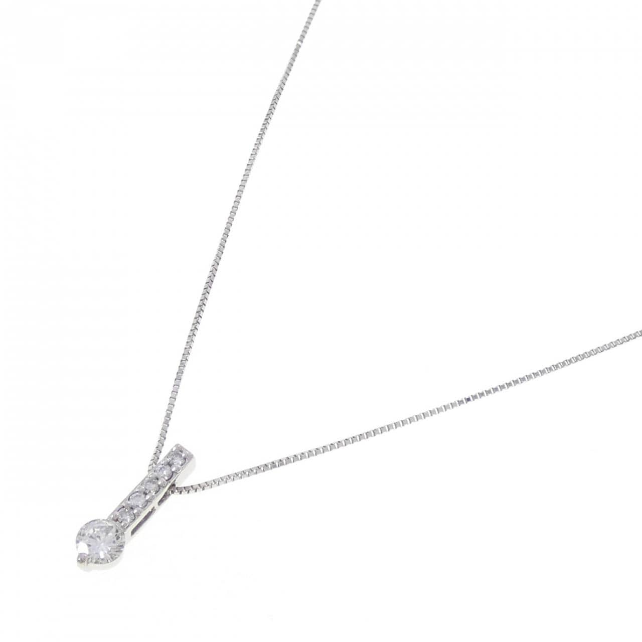 PT900/PT850 ダイヤモンド ネックレス 0.30CT