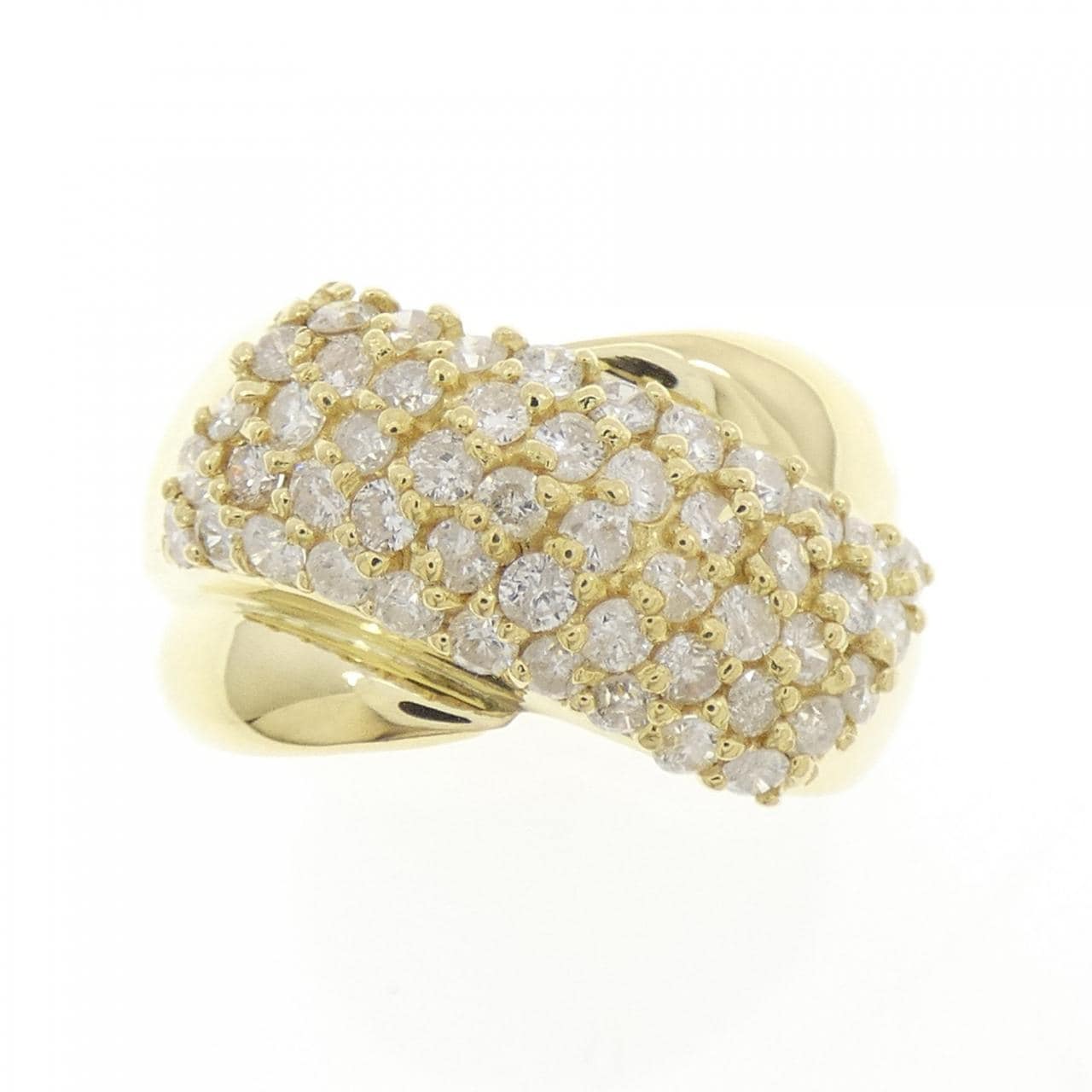 K18YG ダイヤモンド リング 1.00CT