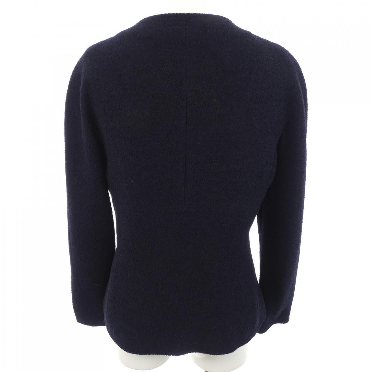 【ヴィンテージ】シャネル CHANEL P04975V04021 95P ノーカラージャケット