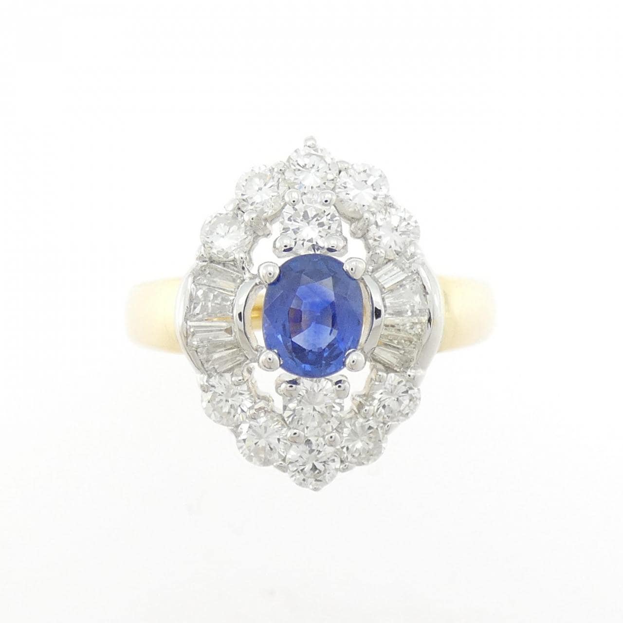 K18YG/K18WG サファイヤ リング