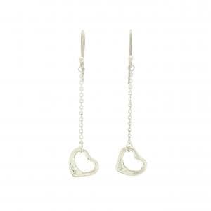 ティファニー オープンハート ドロップ ピアス