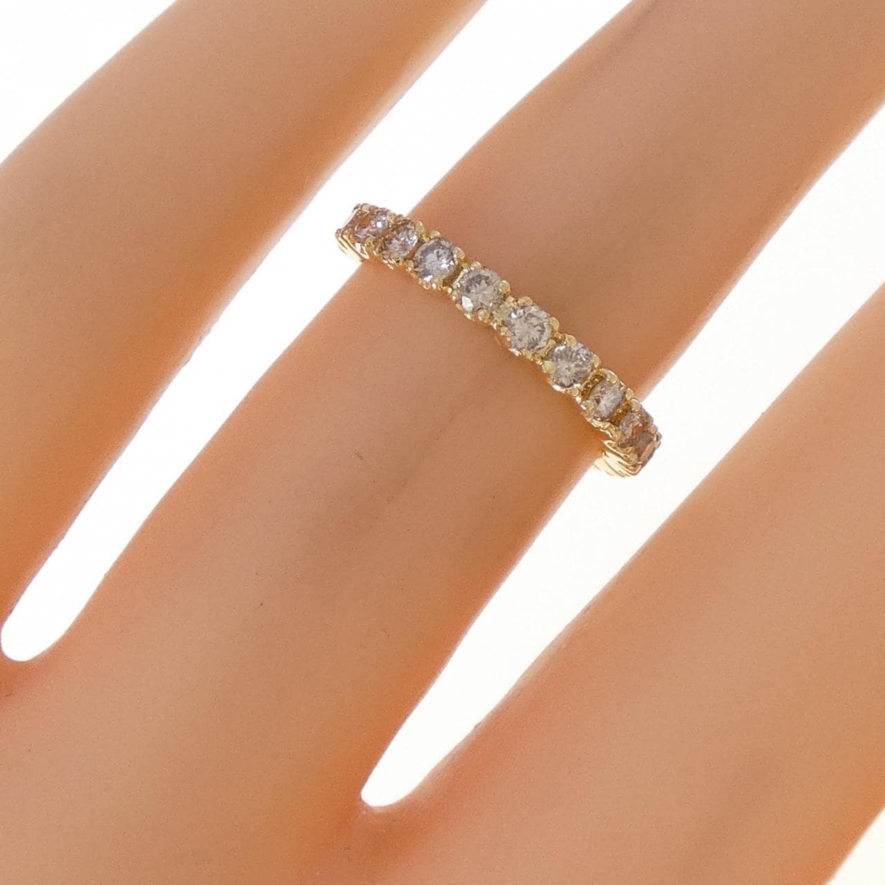 K18YG ダイヤモンド リング 0.50CT