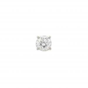 PT900 ダイヤモンド ピアス 0.519CT 片耳