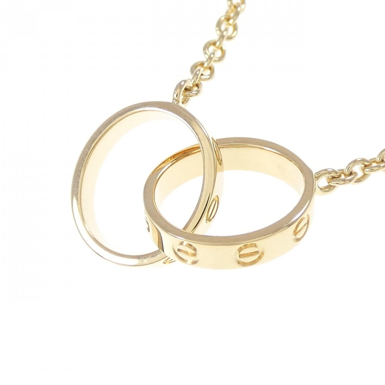 カルティエ ベビーラブ ネックレス