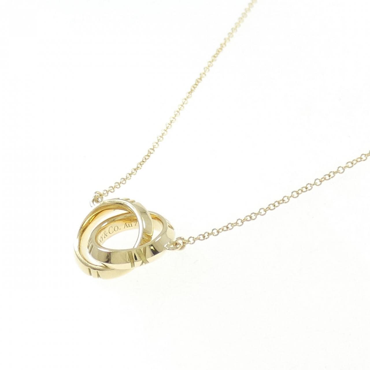 TIFFANY X closed interlocking necklace