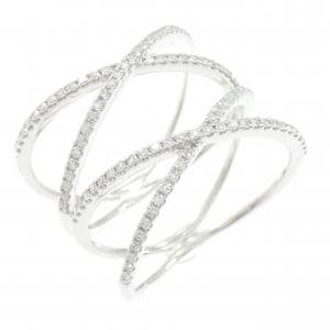 K14WG ダイヤモンド リング