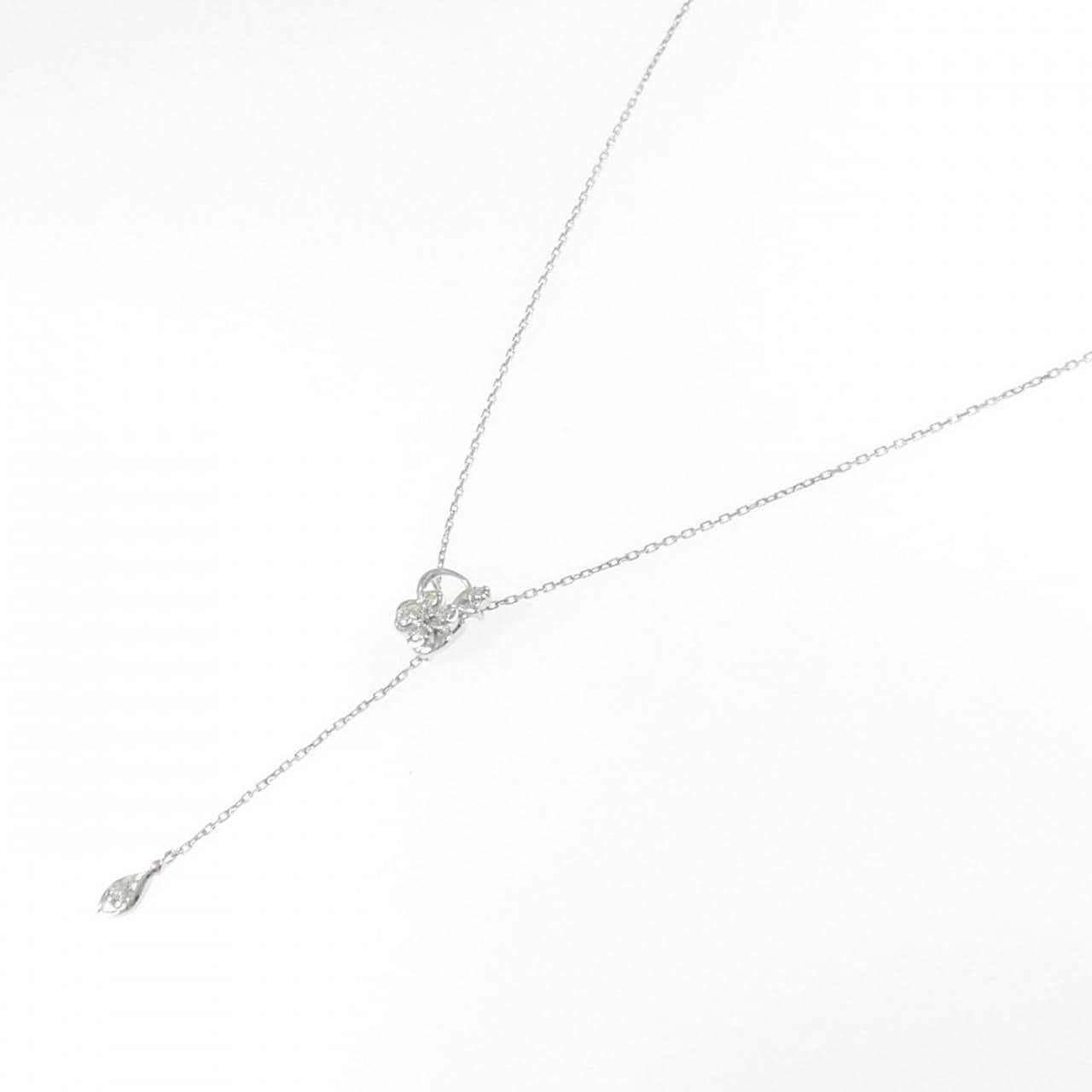 ヴァンドーム フラワー ダイヤモンド ネックレス