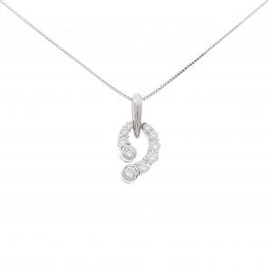 PT ダイヤモンド ネックレス 0.74CT