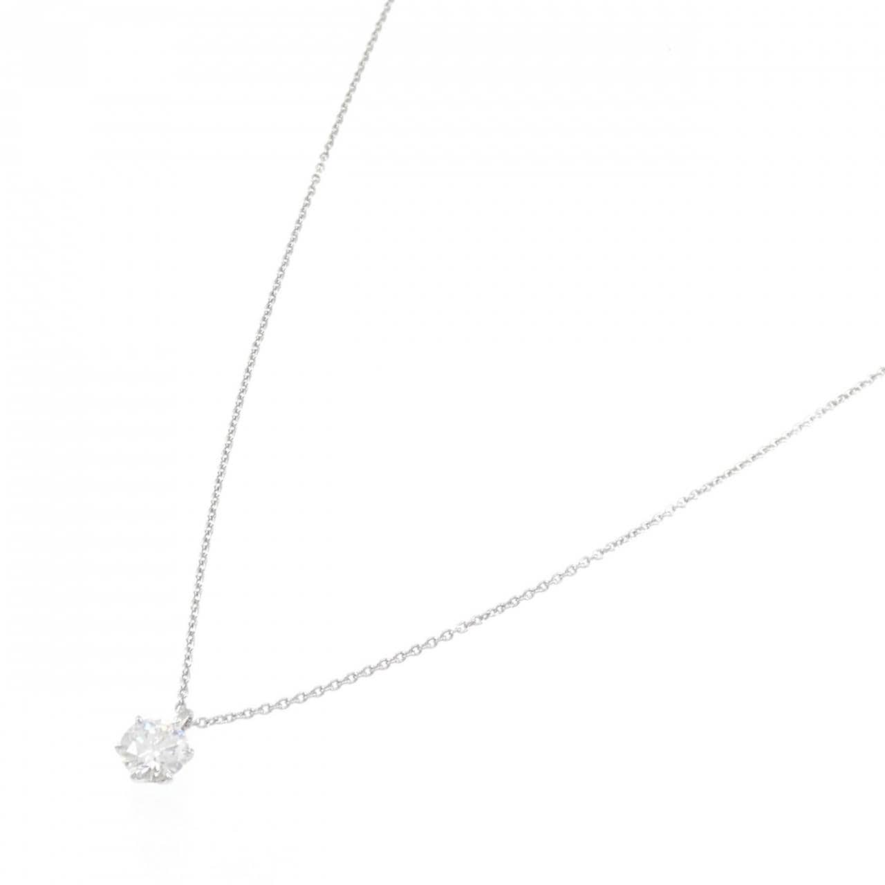 【リメイク】PT900/PT850 ダイヤモンド ネックレス 0.435CT D SI2 EXT