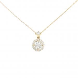 K18YG ダイヤモンド ネックレス 0.343CT