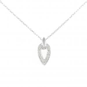 K18WG ダイヤモンド ネックレス