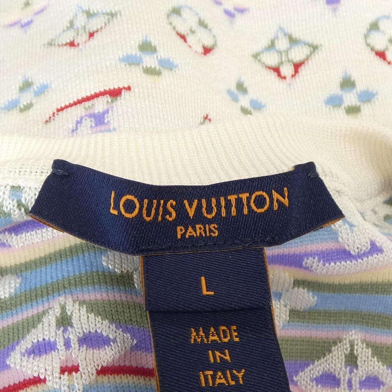 ルイヴィトン LOUIS VUITTON パステルモノグラムニットトップ FNKS99TT9 トップス