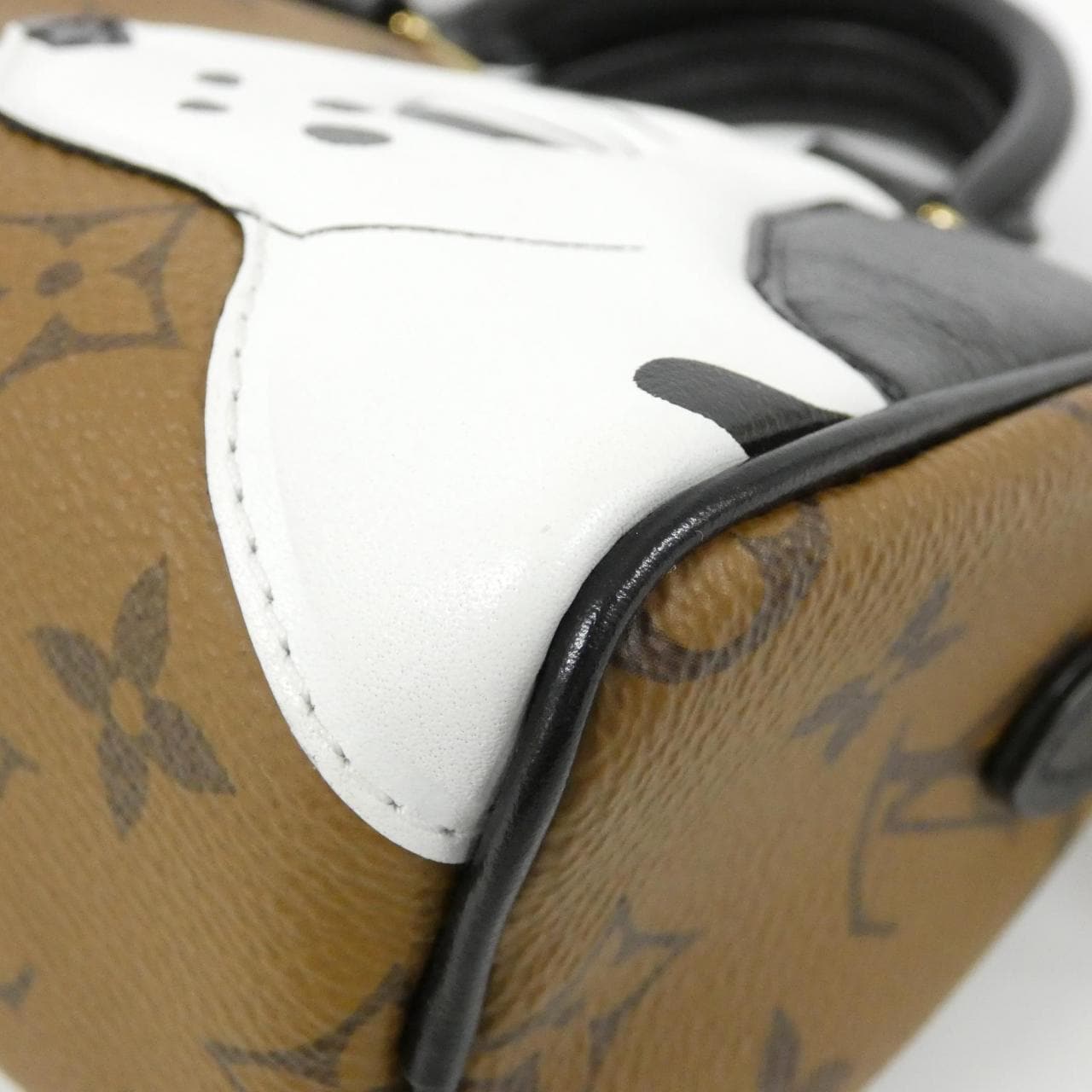 ルイヴィトン モノグラム リバース(アニモグラム) ナノ スピーディー M83688 バッグ