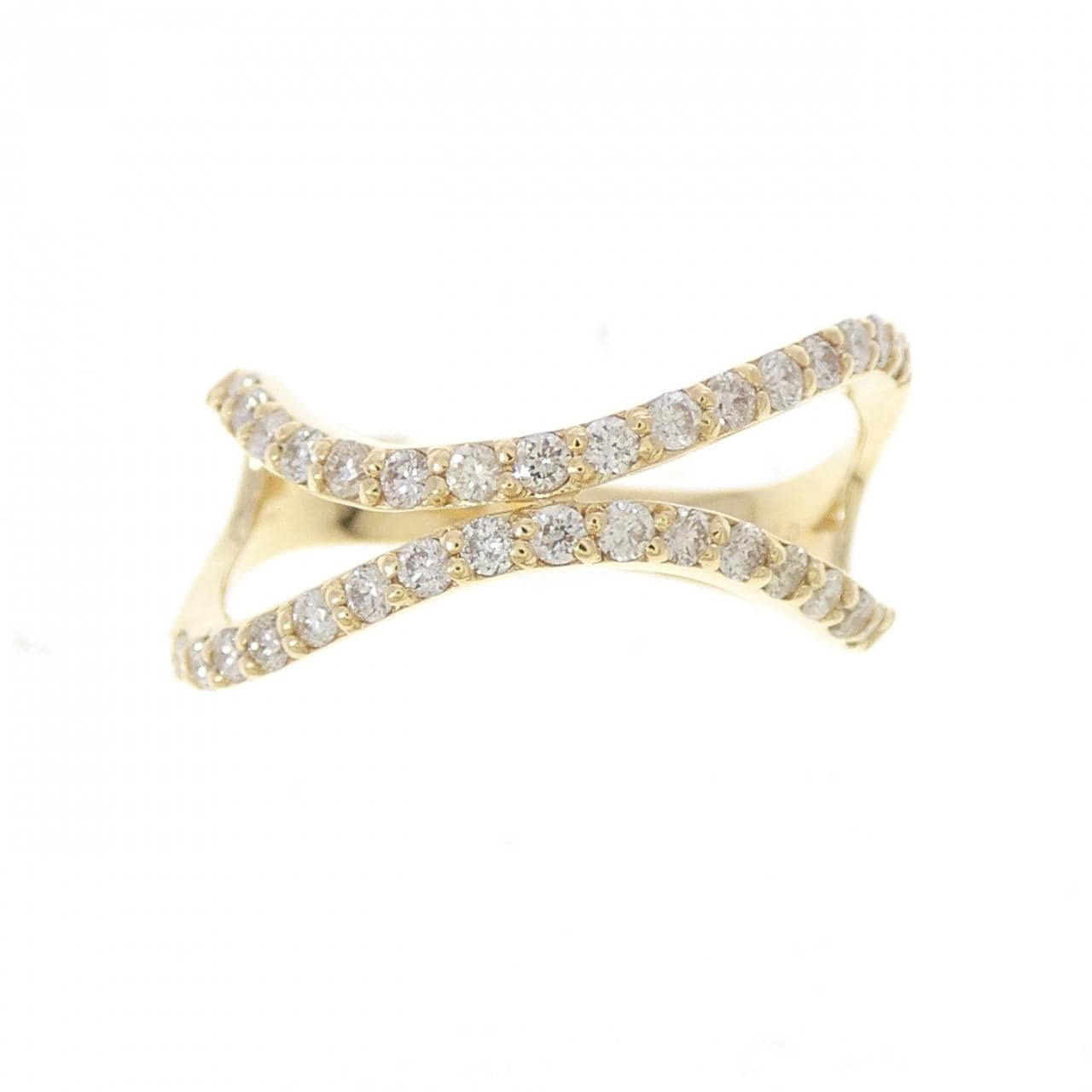 K18YG ダイヤモンド リング 0.40CT