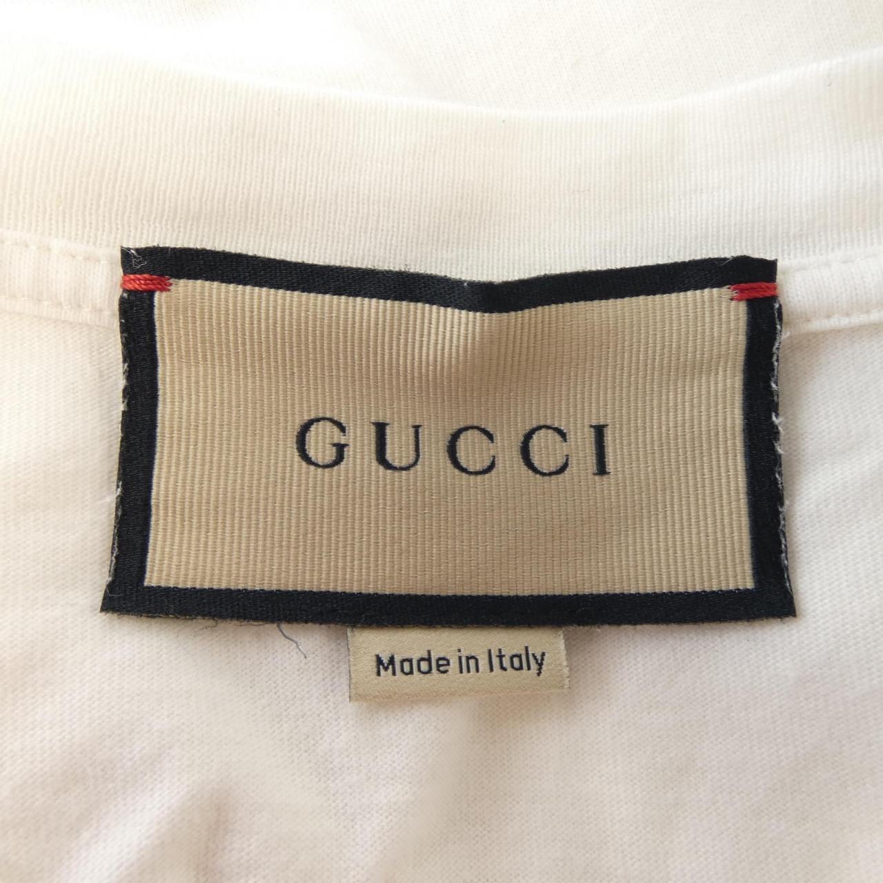 グッチ GUCCI コットンジャージー'GUCCI FIRENZE 1921'Tシャツ 616036 XJD7T Tシャツ