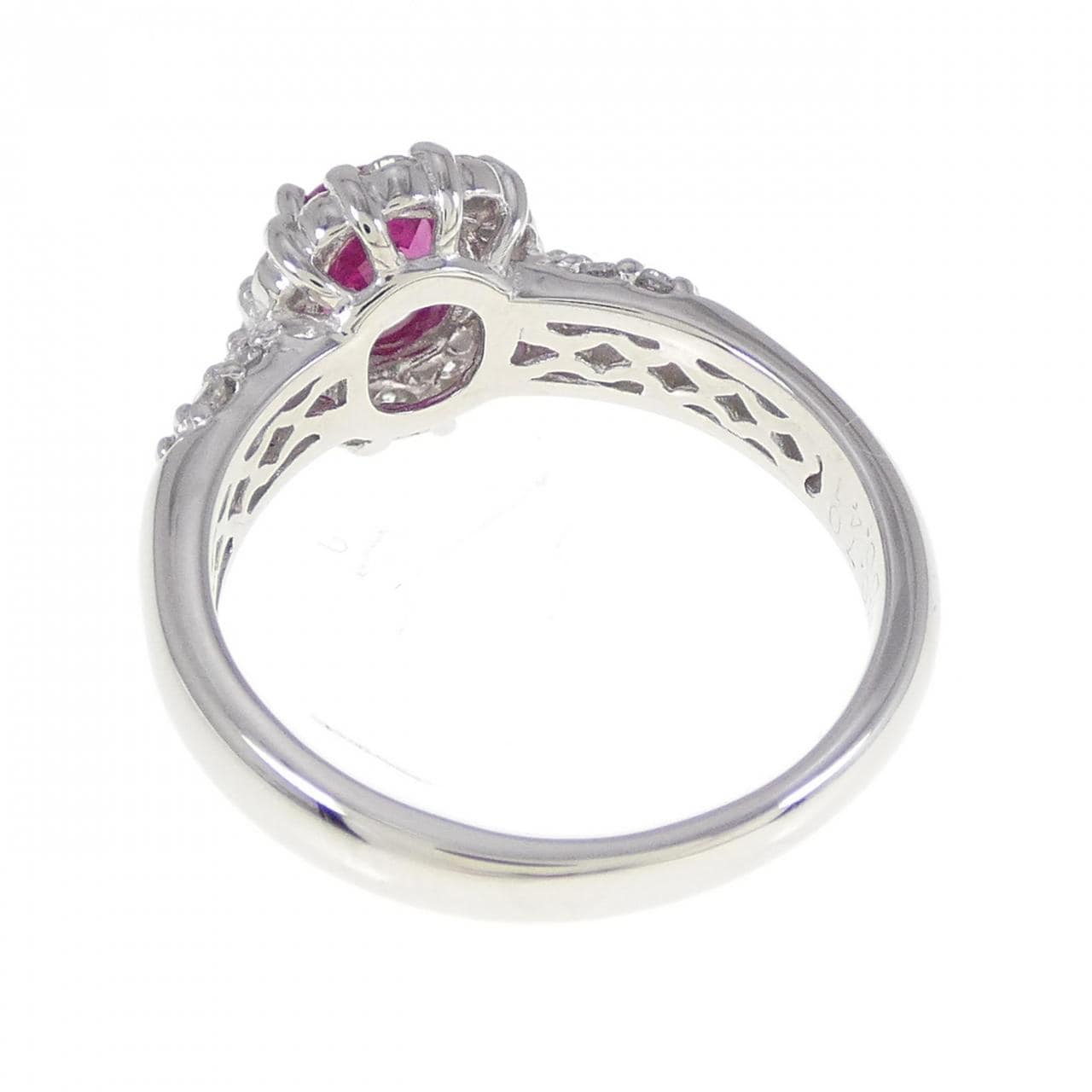 PT ルビー リング 0.70CT