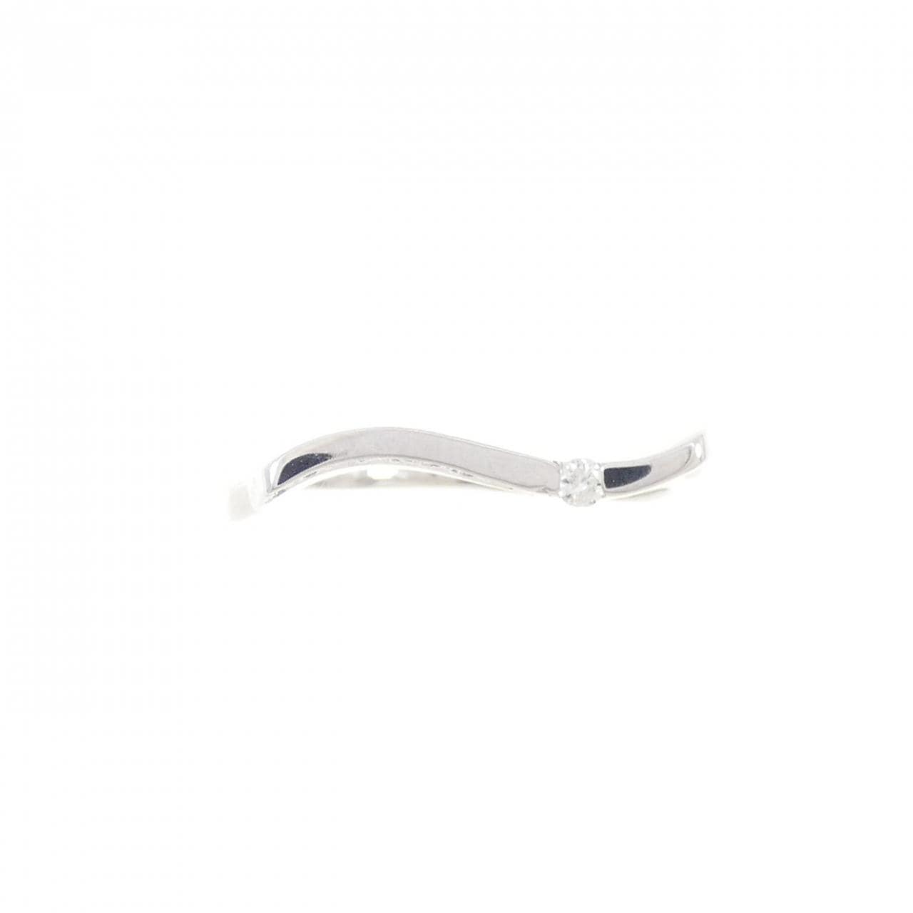 K18WG Diamond ring