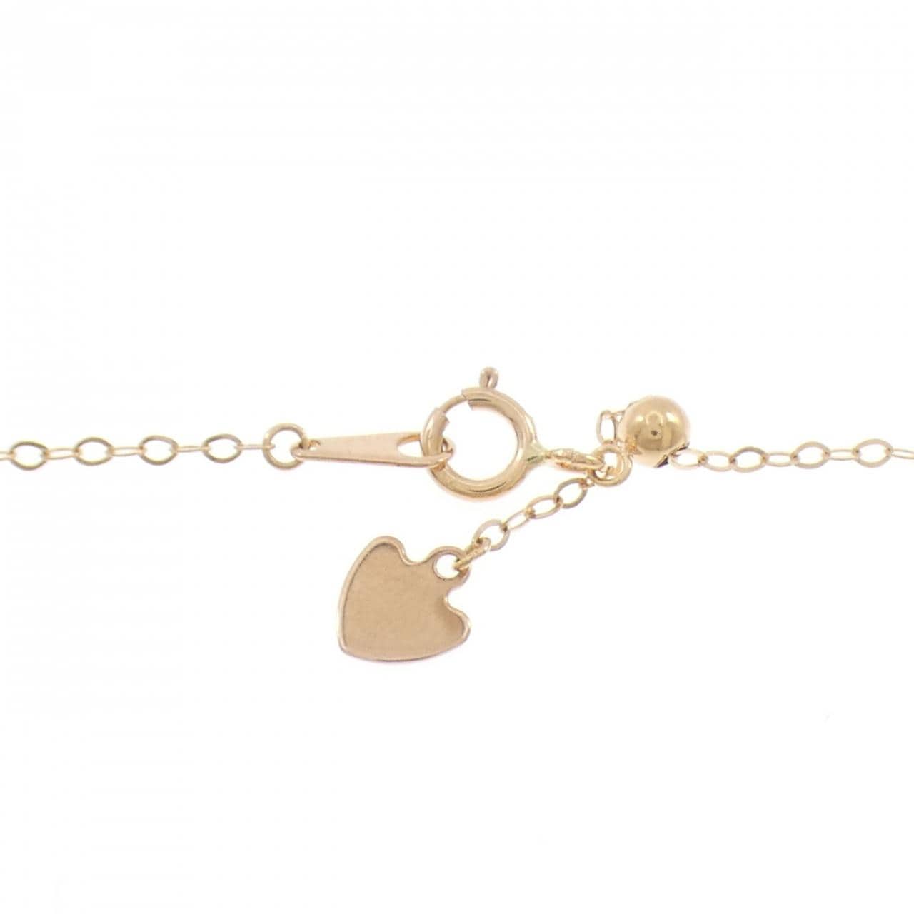 K18PG ダイヤモンド ネックレス 0.03CT