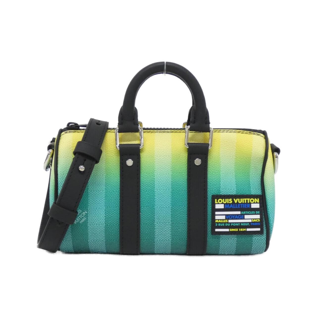 ルイヴィトン デイ ブレイク(ダミエ ストライプ) キーポルXS M59949 ボストンバッグ