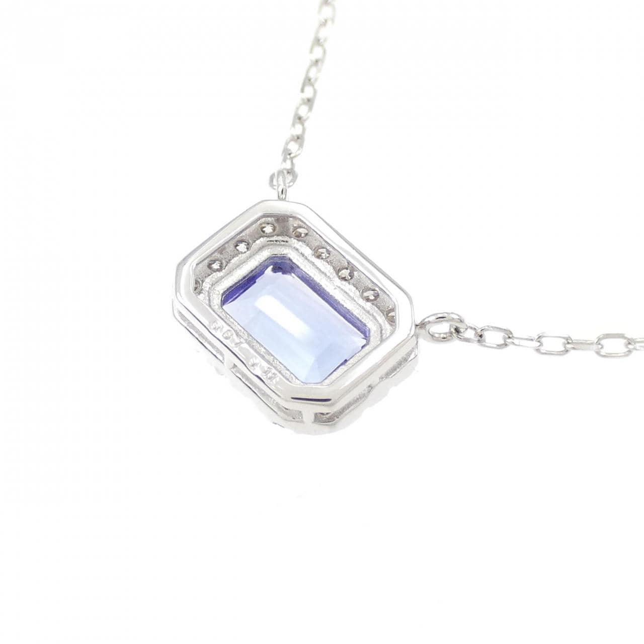 【新品】PT タンザナイト ネックレス 0.67CT