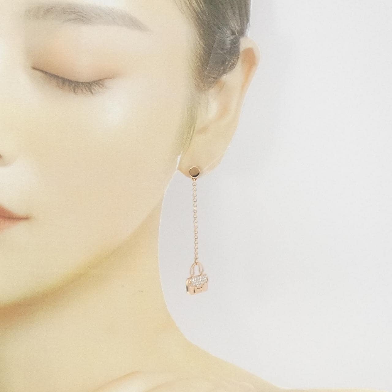 HERMES amulettes Constance 耳环