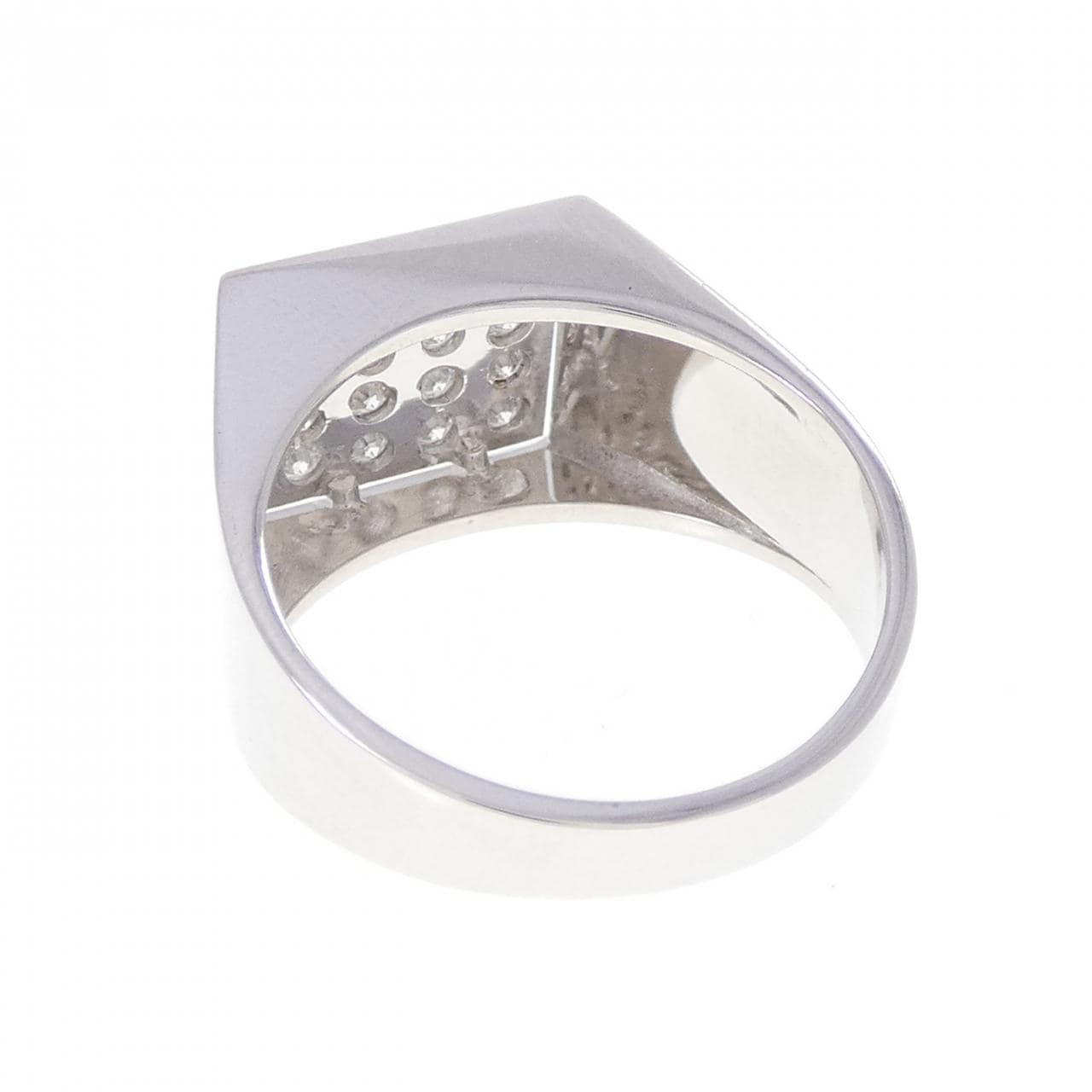 750WG ダイヤモンド リング