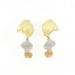 タムラシュンイチ ダイヤモンド イヤリング 0.12CT