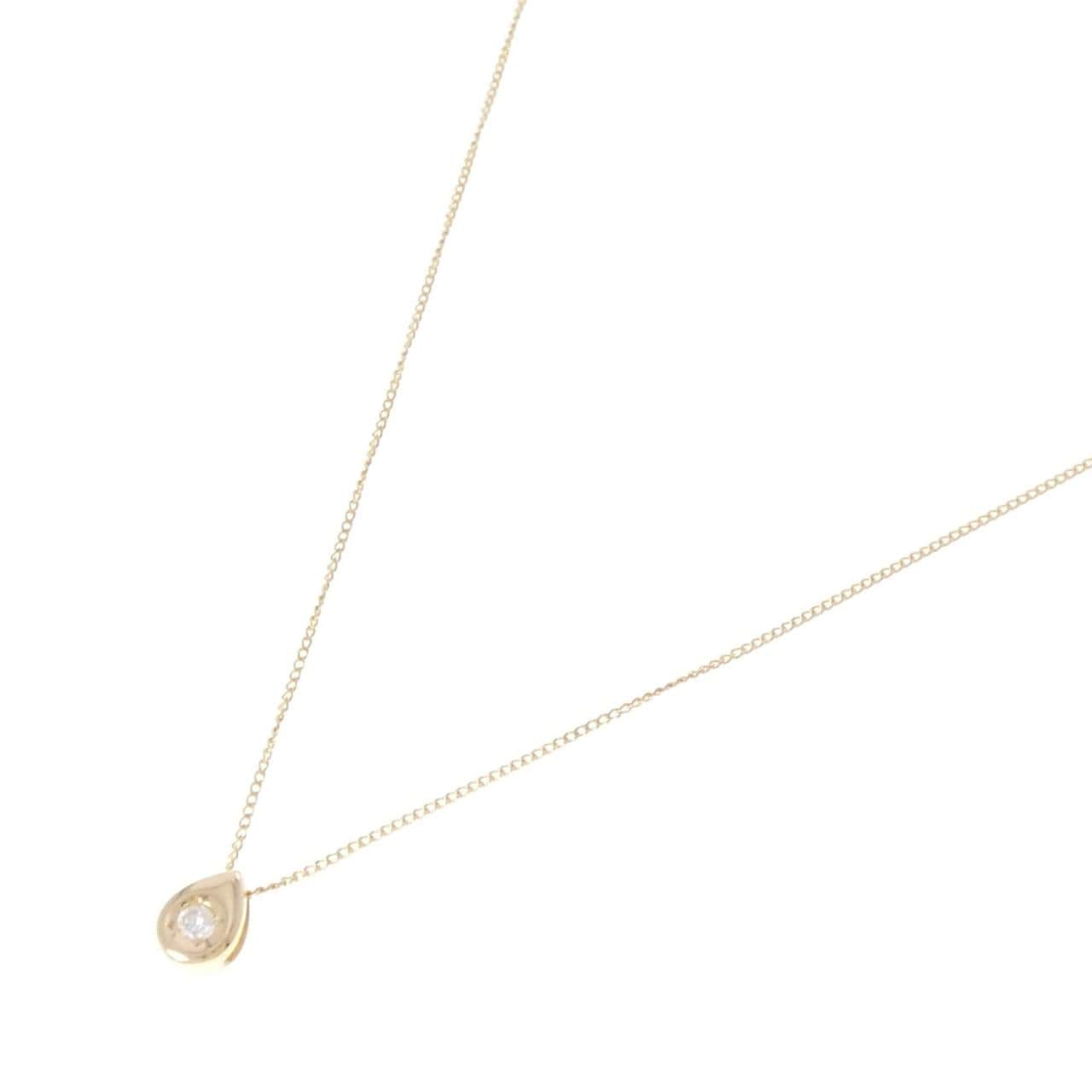 K18YG ダイヤモンド ネックレス 0.07CT