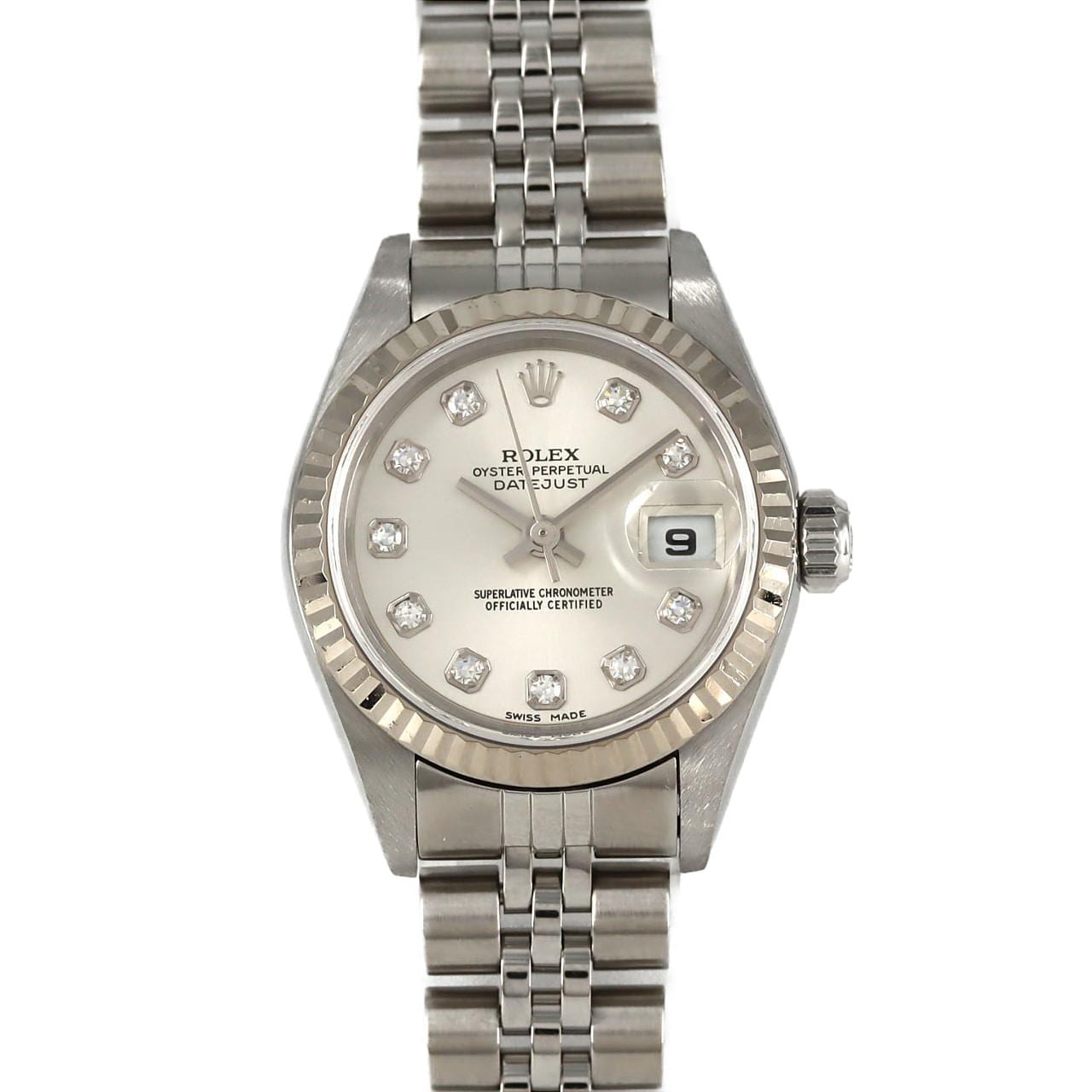 ロレックス デイトジャスト 79174G SSxWG 自動巻 F番