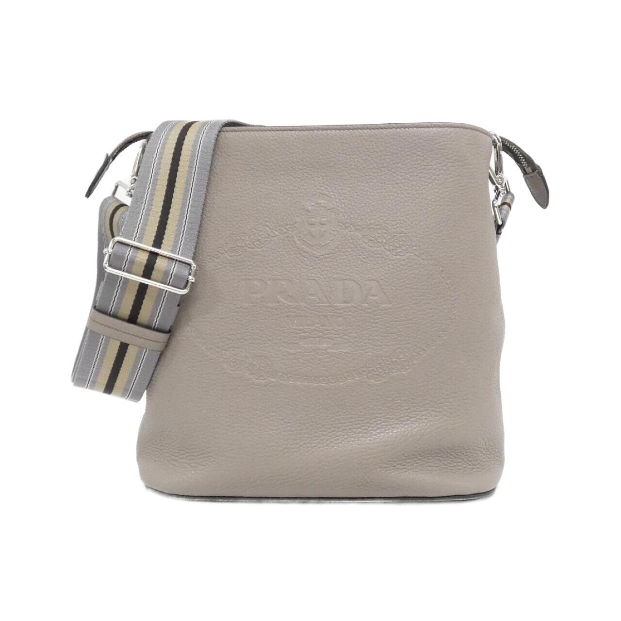 ★PRADA / プラダ ★ ショルダーバッグ 1BE057 Amazon | Prada レディース ブラック レザー ストライプ