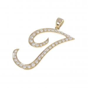 K18YG ダイヤモンド ペンダント 0.87CT