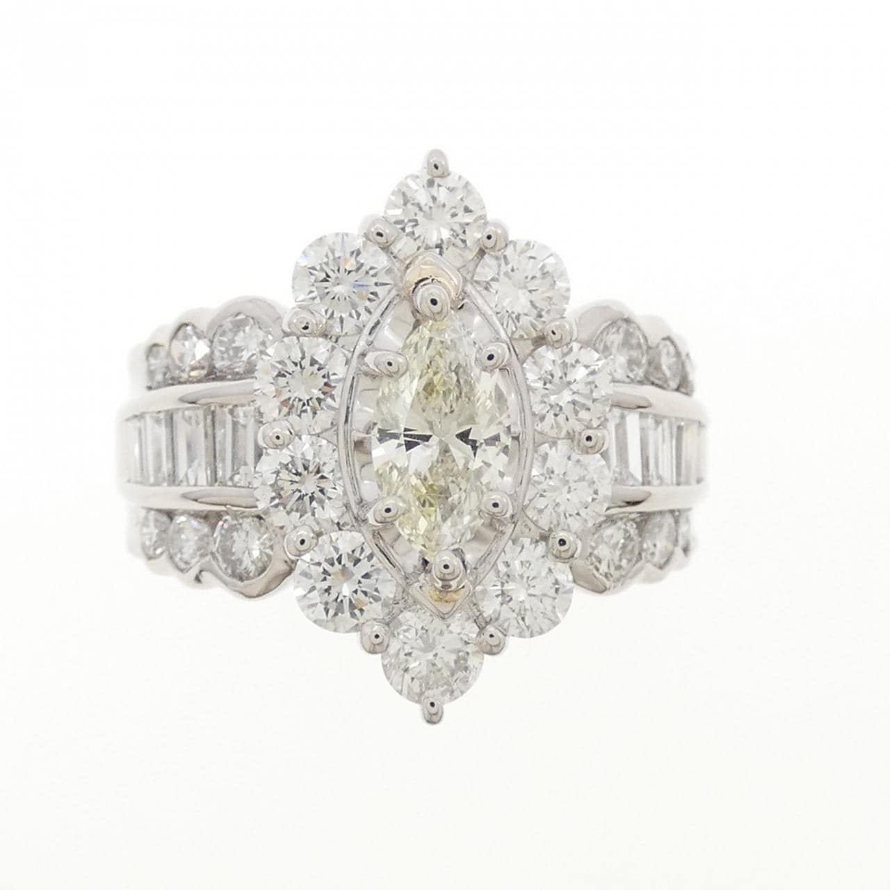 PT900 ダイヤモンド リング 0.545CT