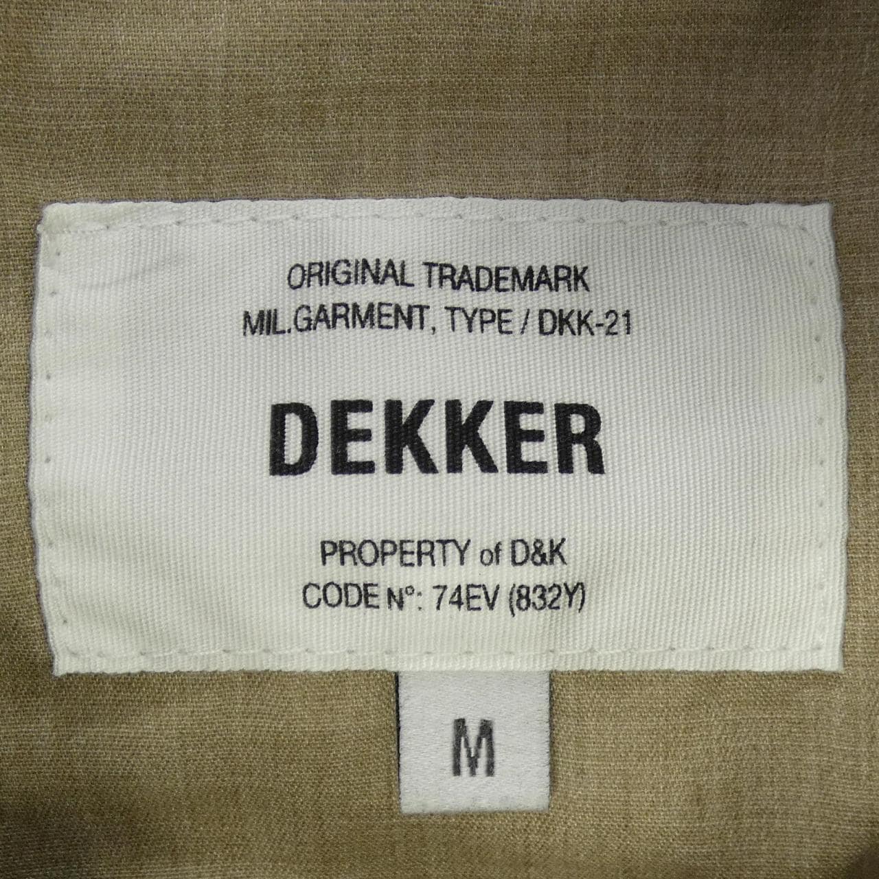 DEKKER PE2017 ジャケット