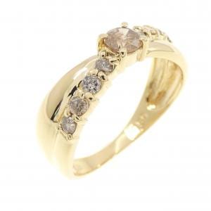 K18YG ダイヤモンド リング 0.50CT