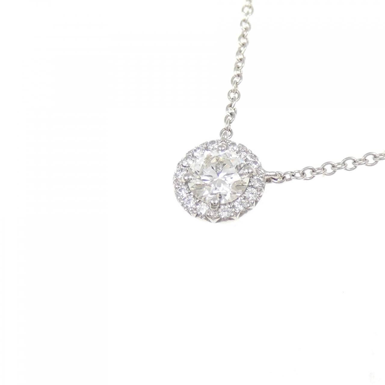 ティファニー ダイヤモンド ネックレス 0.37CT I VVS1 3EXT