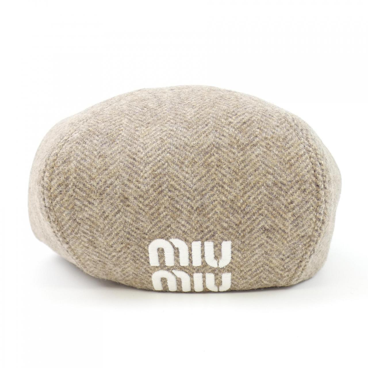ミュウミュウ MIU MIU キャップ