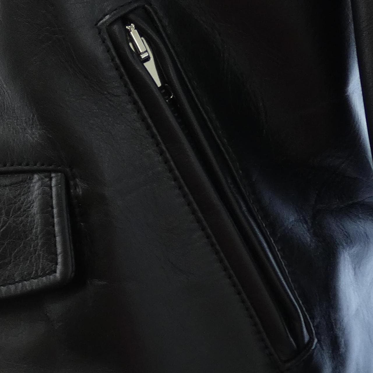 ボッテガヴェネタ BOTTEGA VENETA レザーライダースジャケット