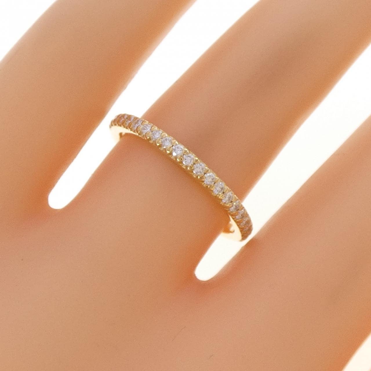 ティファニー ソレスト ハーフサークル リング