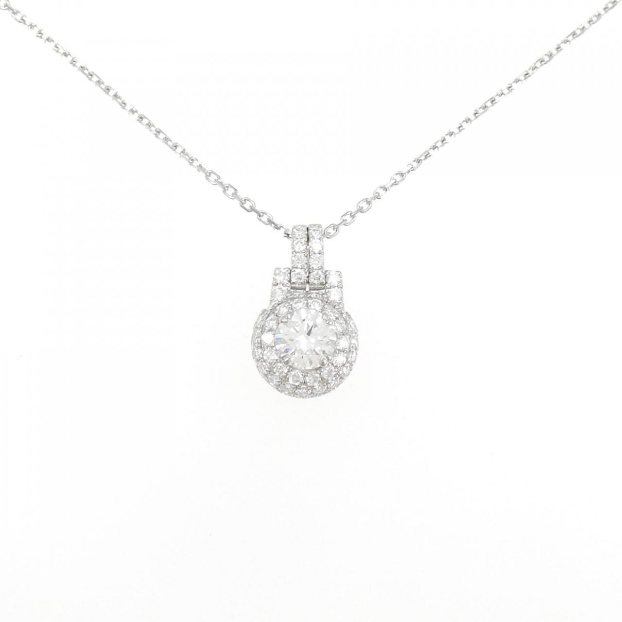 コメ兵｜PT ダイヤモンド ネックレス 0.22CT D IF 3EXT｜鑑定書付