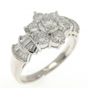 PT900 ダイヤモンド リング 1.01CT