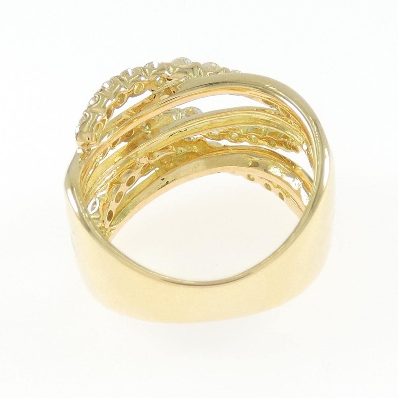 K18YG ダイヤモンド リング 1.00CT