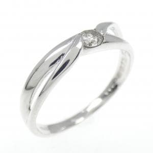 K18WG ダイヤモンド リング 0.08CT