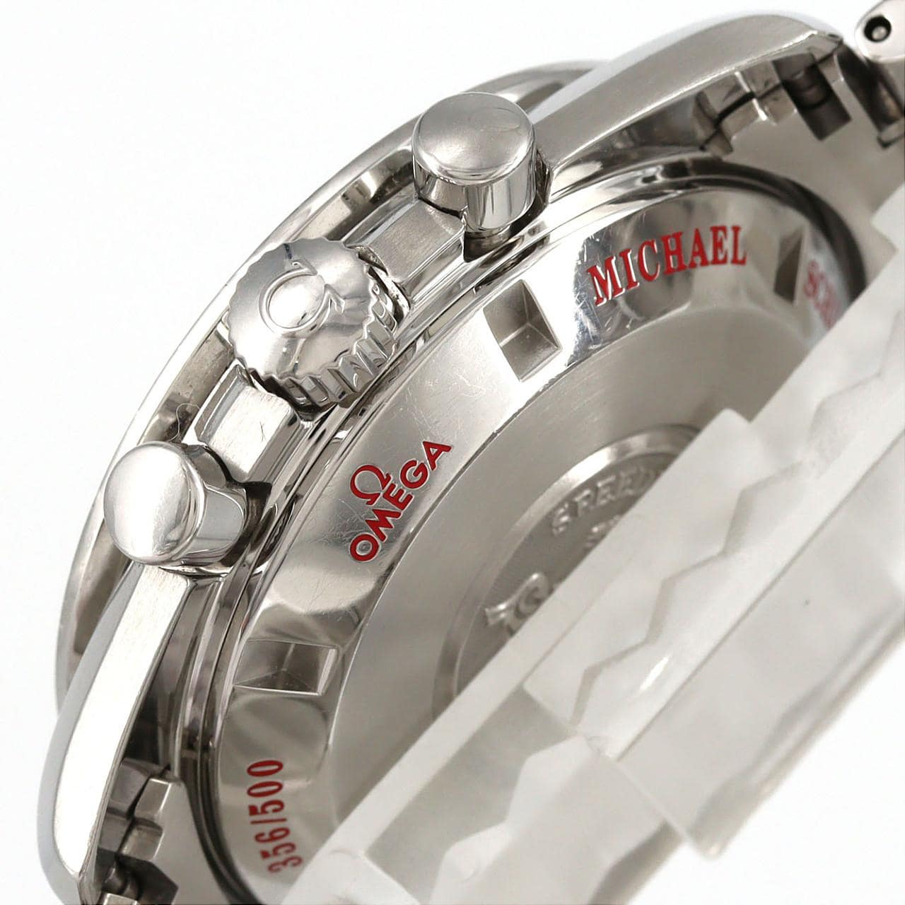 オメガ スピードマスターシューマッハ･スペシャルエディション 3853.32 SS 自動巻