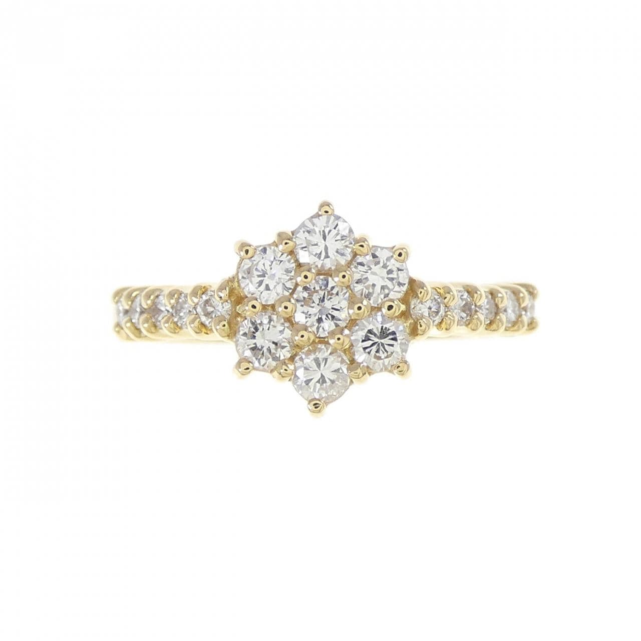 K18YG ダイヤモンド リング 0.47CT