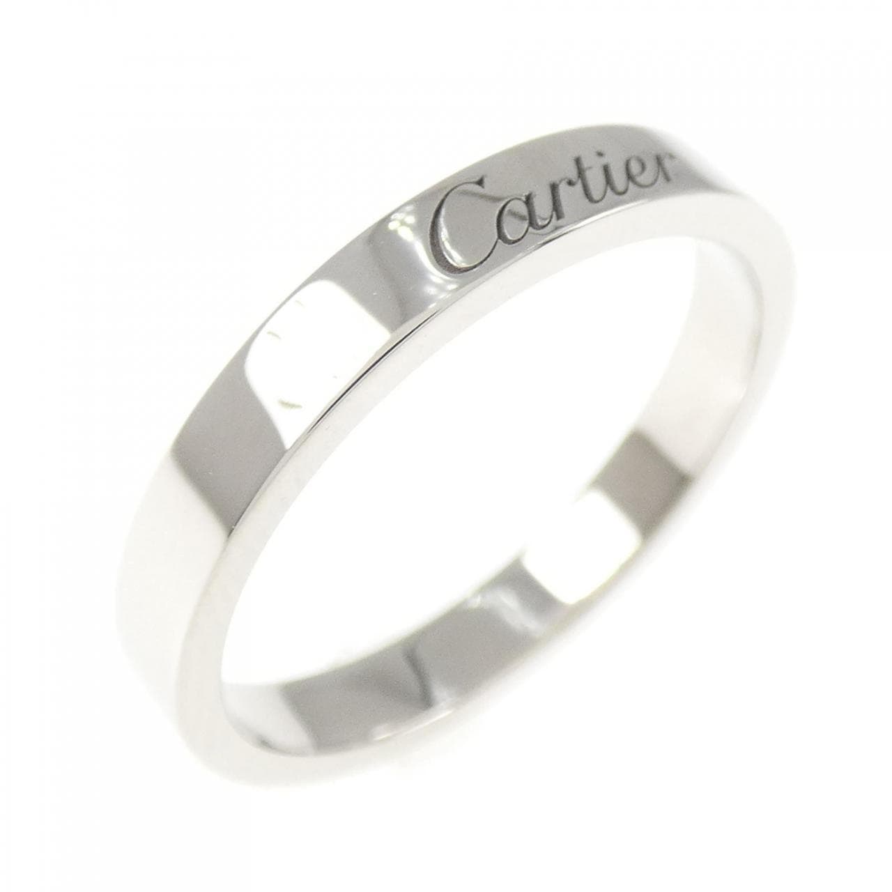 Cartier engraved ring