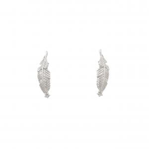 アガット ダイヤモンド ピアス 0.008CT